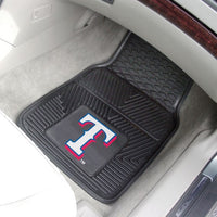 Texas Rangers Heavy Duty 2pc Vinyl Car Mats