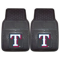 Texas Rangers Heavy Duty 2pc Vinyl Car Mats