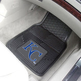 Kansas City Royals Heavy Duty 2pc Vinyl Car Mats