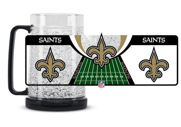 New Orleans Saints Mug Crystal Freezer Style