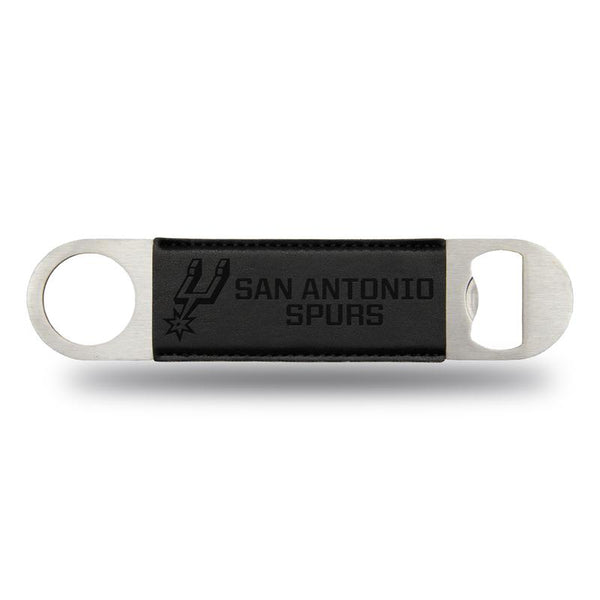 San Antonio Spurs Leather Bar Bottle Opener