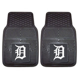 Detroit Tigers Heavy Duty 2pc Vinyl Car Mats