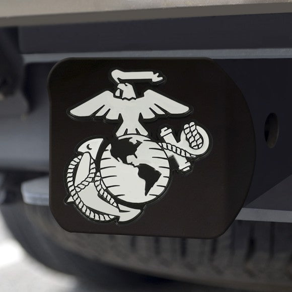 U.S. Marine Corps Hitch Cover Color-Black